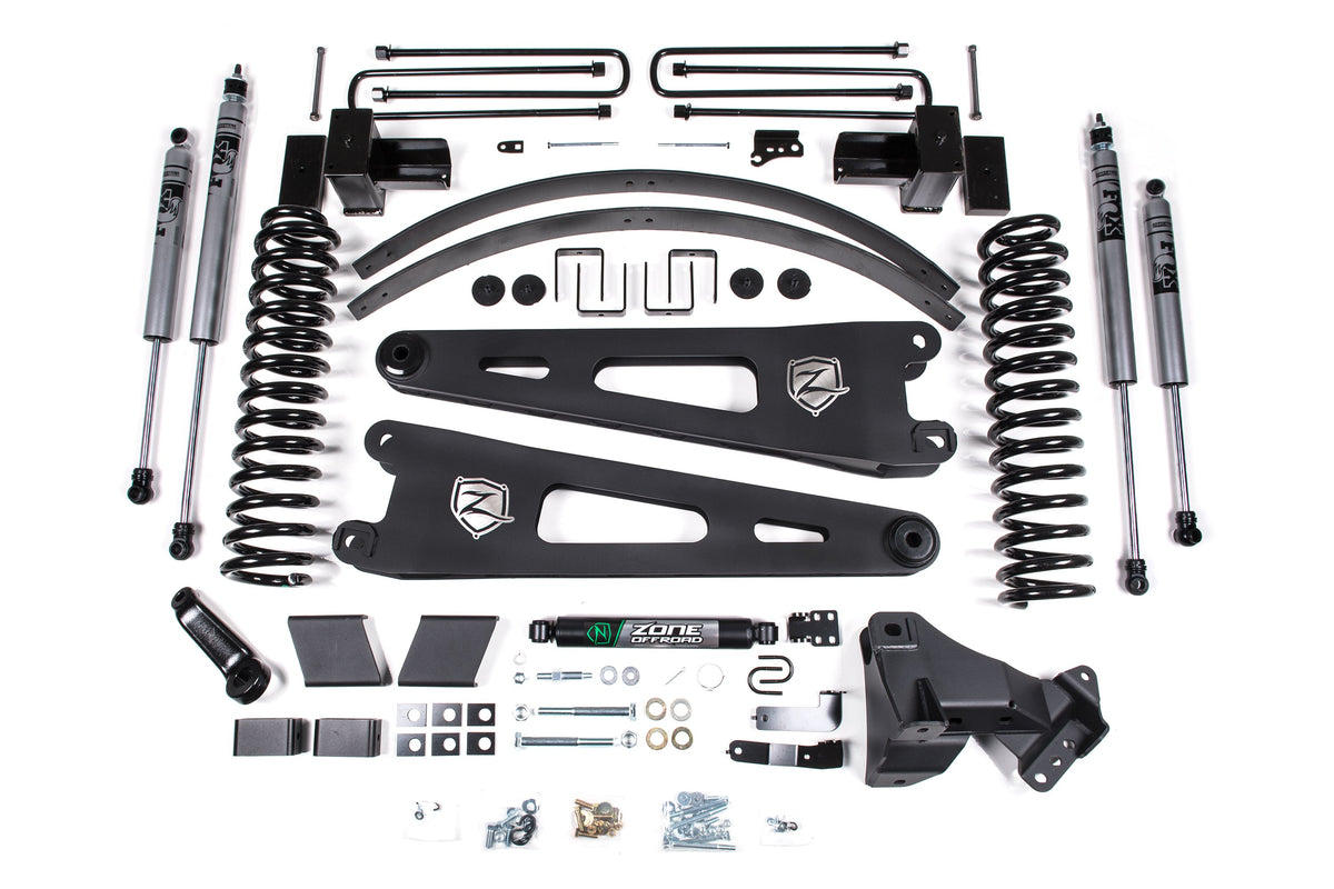 ZONE OFFROAD | 6" Lift Kit | 17-19 Ford F250/F350 Super Duty 4WD | Diesel - product image 4