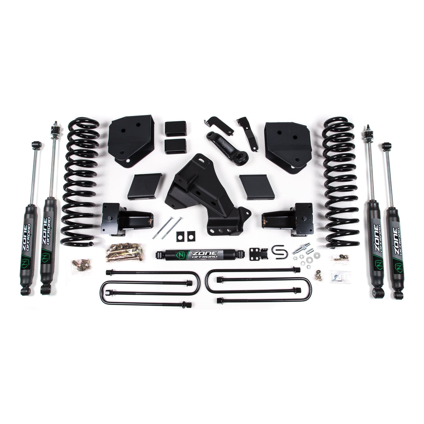 ZONE OFFROAD | 20-21 F-350 Dually 4 Inch Lift Kit Fox Adventure Shocks Diesel Zone Offroad | ZONF71F components and accessories