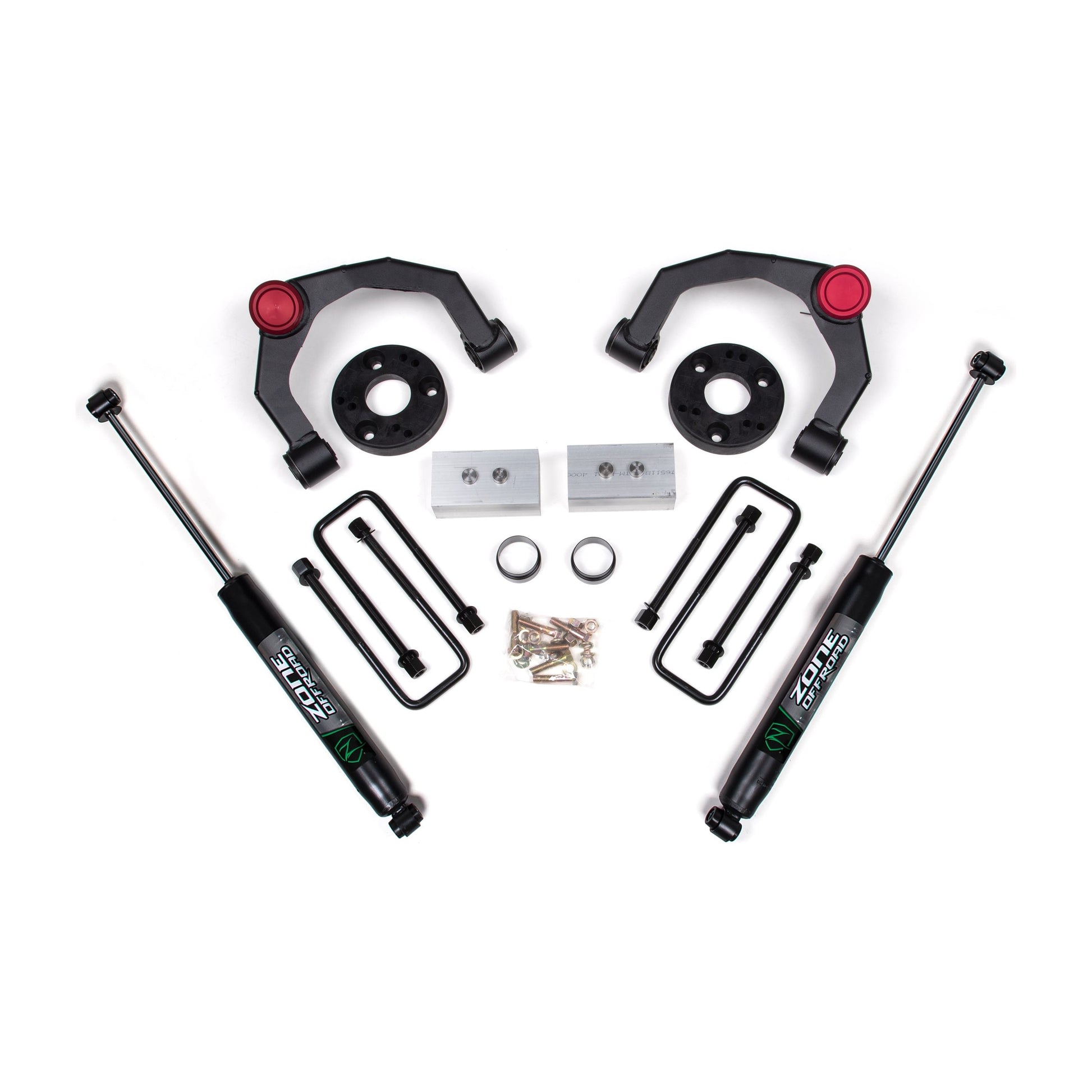 ZONE OFFROAD | 15-20 Ford F-150 3 Inch Adventure Series Lift Kit With Nitro Shocks Zone Offroad | ZONF66N components