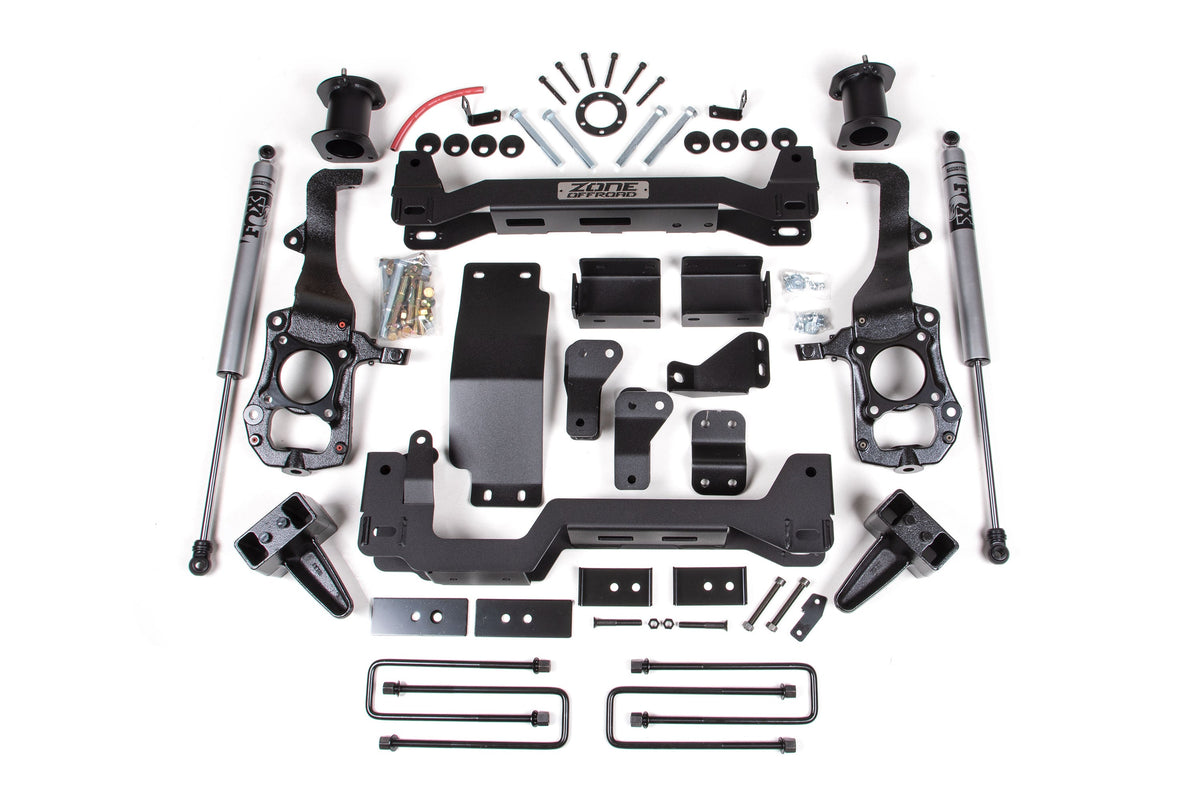 ZONE OFFROAD | 4" Lift Kit | 21-26 Ford F150 4WD - product image 4