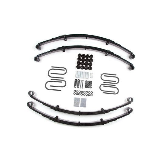 ZONE OFFROAD | 87-95 Jeep Wrangler YJ 2 Inch Leaf Spring Lift Kit No Shocks Zone Offroad | ZONJ27 parts layout