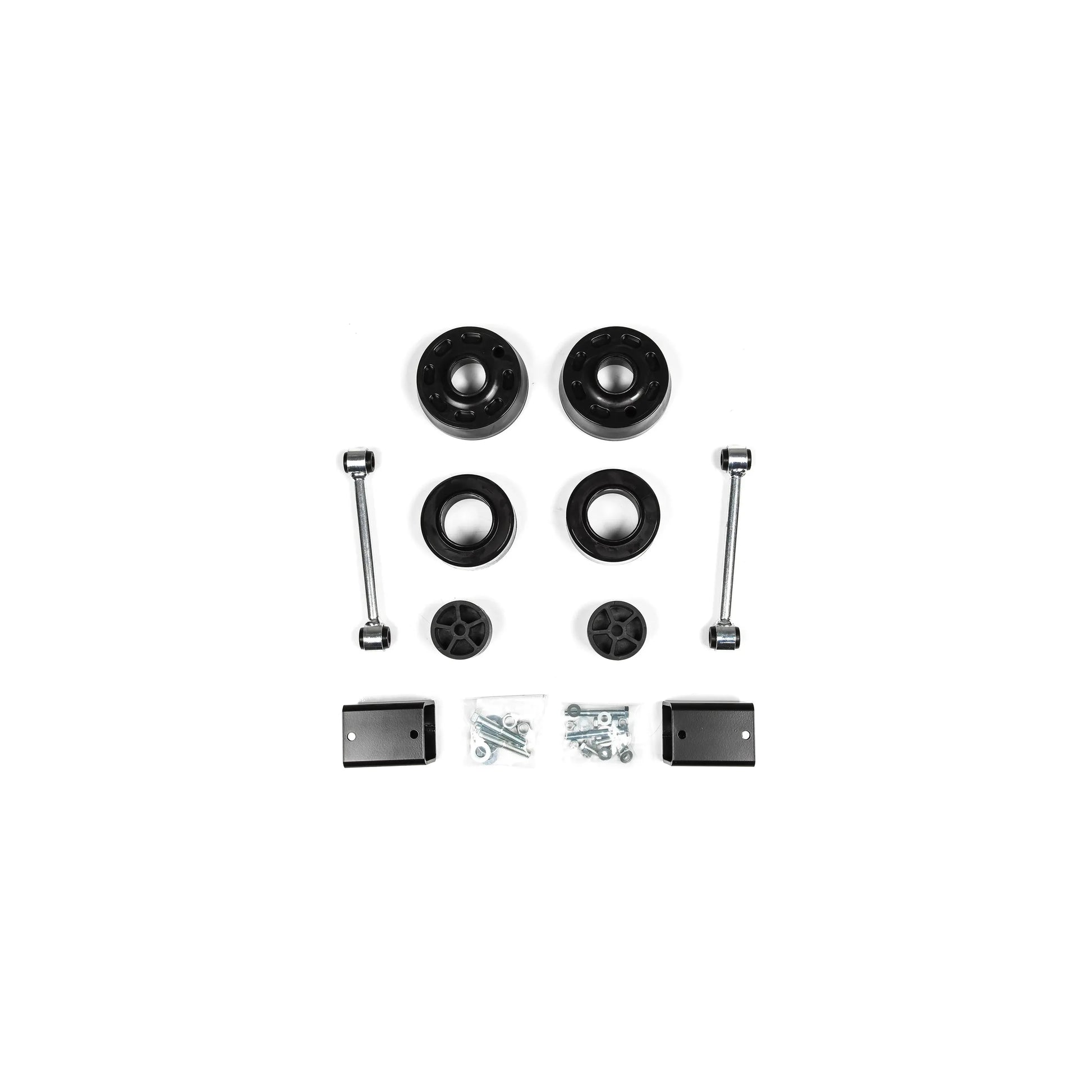 ZONE OFFROAD | 18-24 Jeep Wrangler JL 2 Inch Coil Spring Spacer Lift Kit No Shocks Zone Offroad | ZONJ30 components assembly
