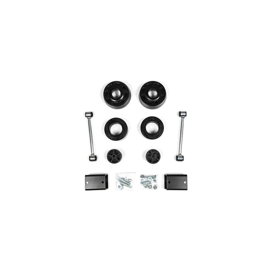 ZONE OFFROAD | 18-24 Jeep Wrangler JL 2 Inch Coil Spring Spacer Lift Kit No Shocks Zone Offroad | ZONJ30 components assembly