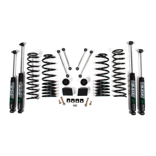 ZONE OFFROAD | Lift Kit 3" Front / 3" Rear Nitro Shocks | 20-23 Jeep Gladiator JT | J34N