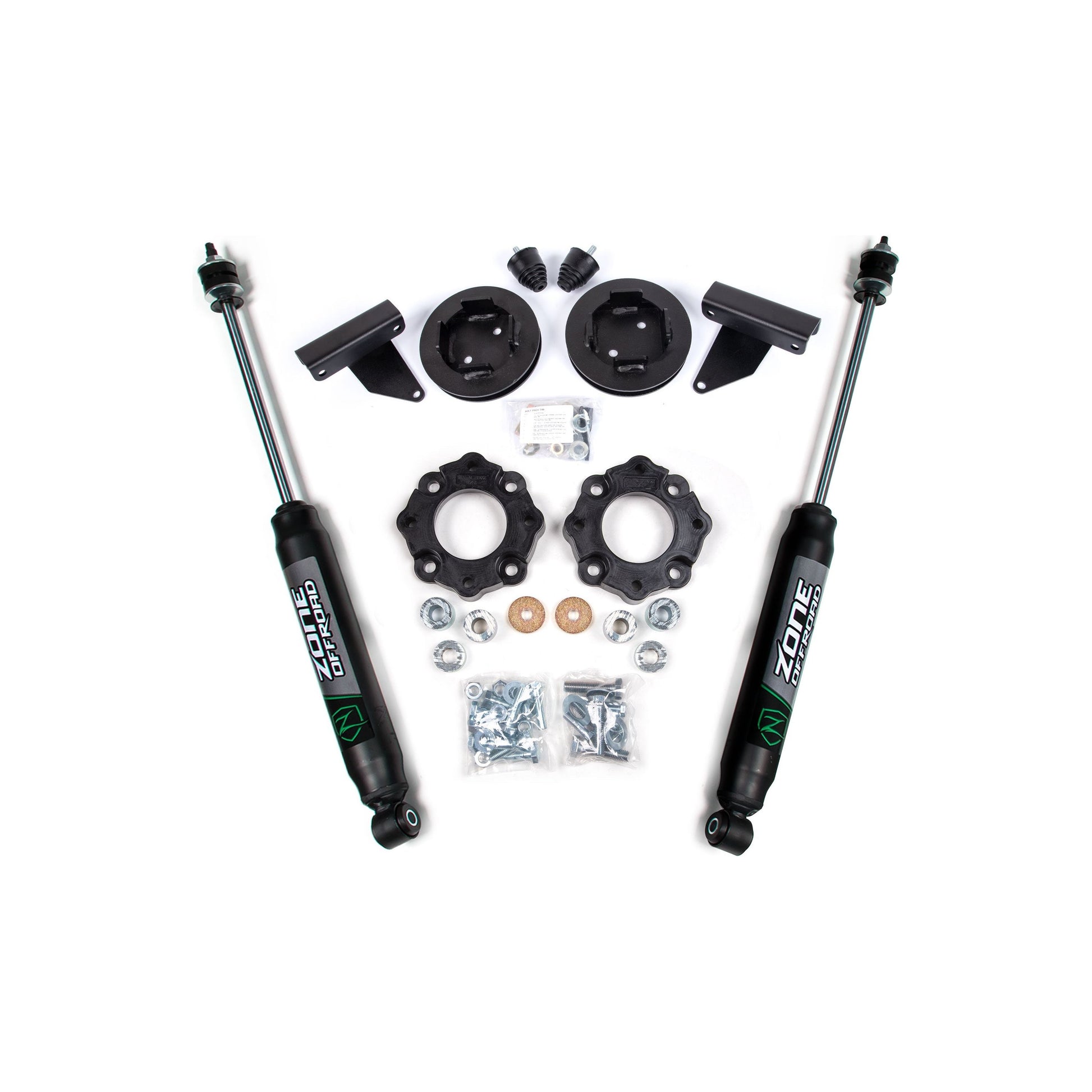 ZONE OFFROAD | 2022-Up Toyota Tundra 4WD 2 Inch Lift Kit 1 Inch Rear Spacer No Shocks Zone Offroad | ZONT10