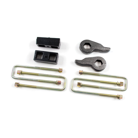 ZONE OFFROAD | 99-06 K1500 00-06 Silverado/Sierra 1500 2 Inch Lift Kit With Nitro Shocks Zone Offroad | ZONC54N components