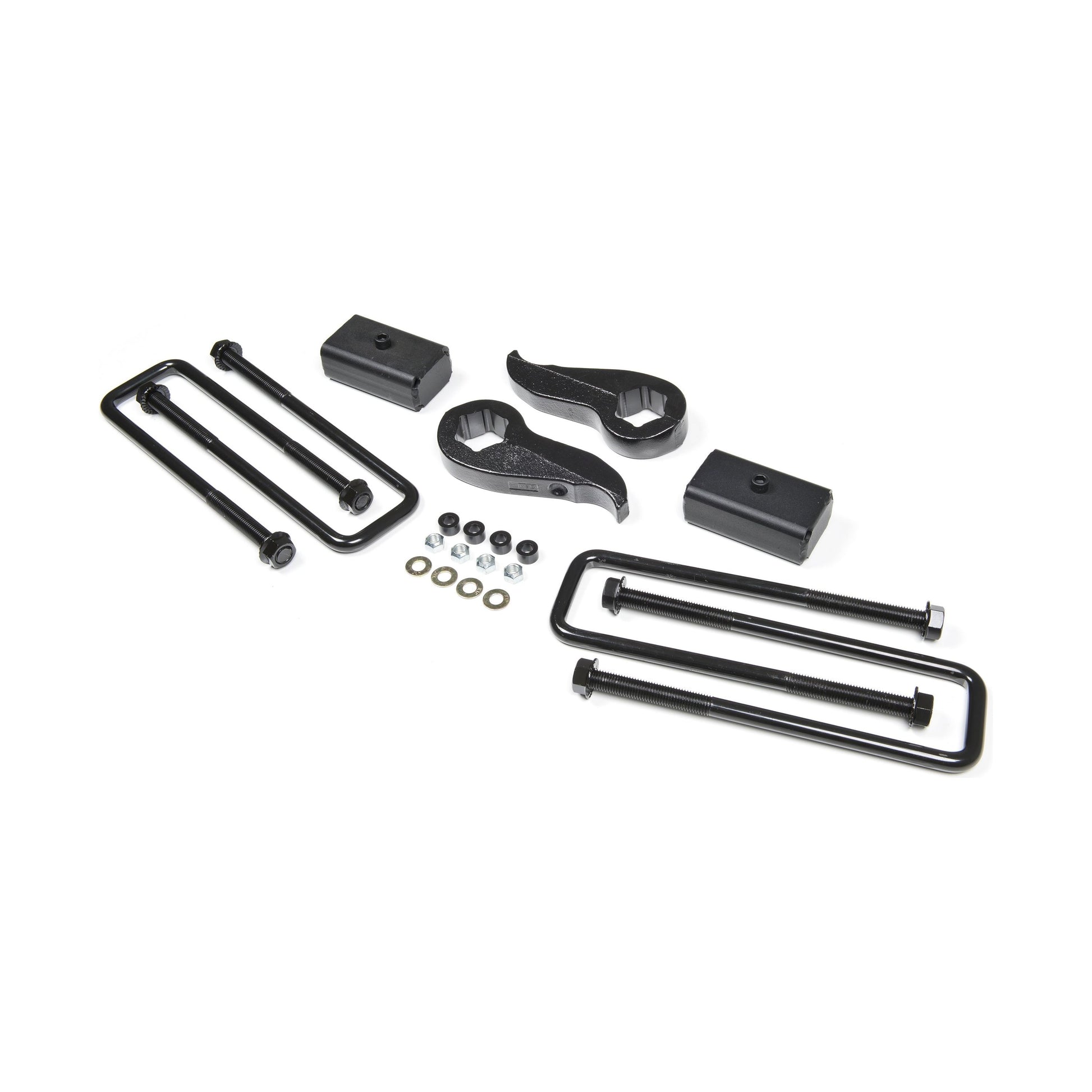 ZONE OFFROAD | 2 Inch Torsion Key Lift Kit I ZONC1245 components including torsion bar keys and lifters.