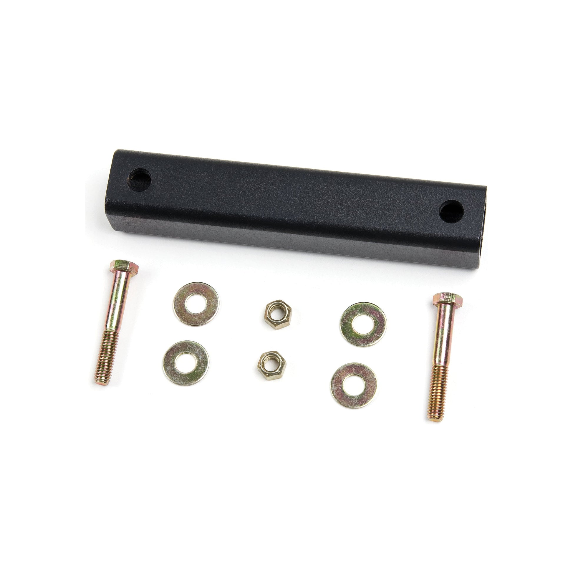 ZONE OFFROAD |  Carrier Bearing Drop - Mounts Below Crossmember   I ZONC5612 kit components including steel part and hardware.