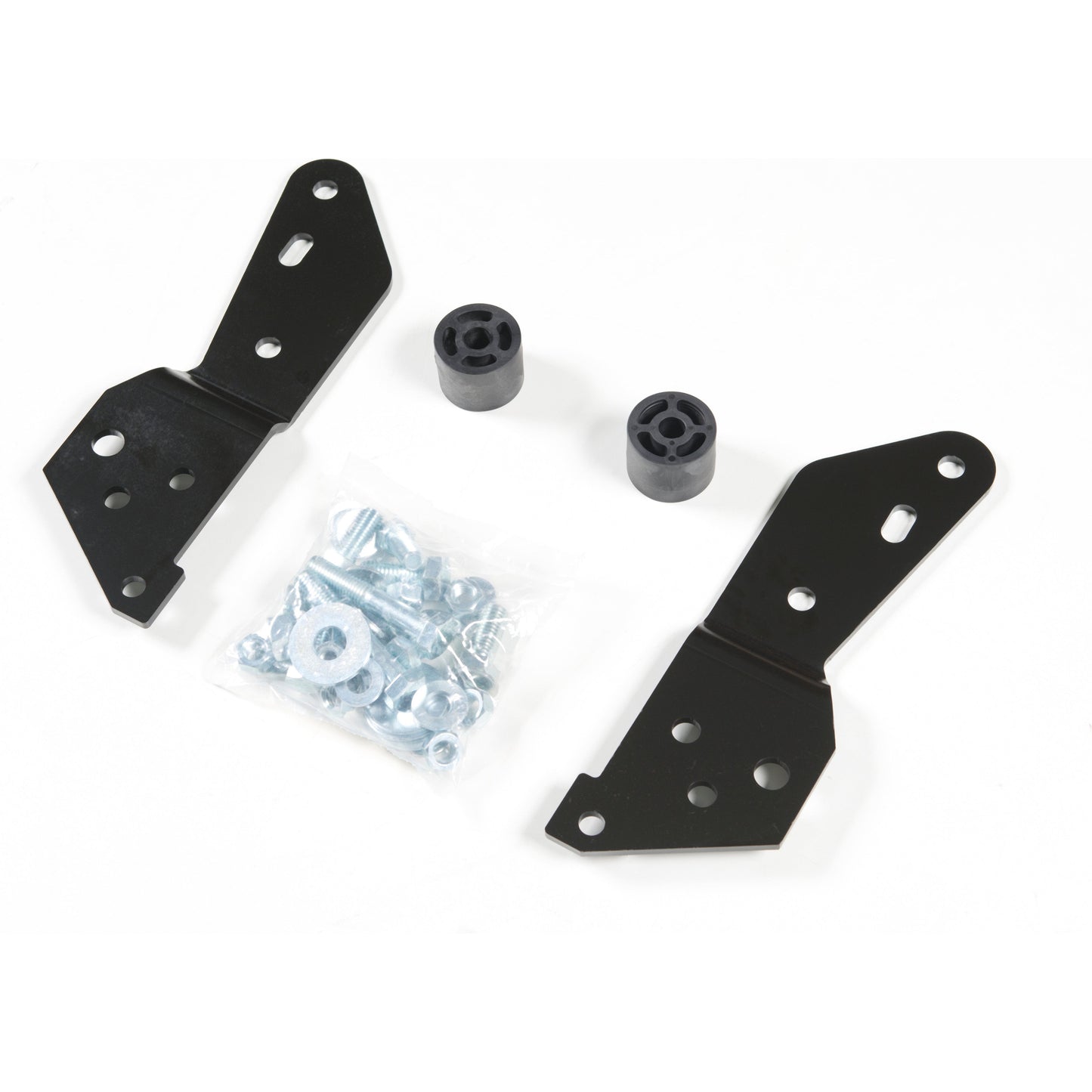 ZONE OFFROAD |  1.5" Rear Bumper Relocation Brackets   I ZONC9909 parts including brackets and hardware.