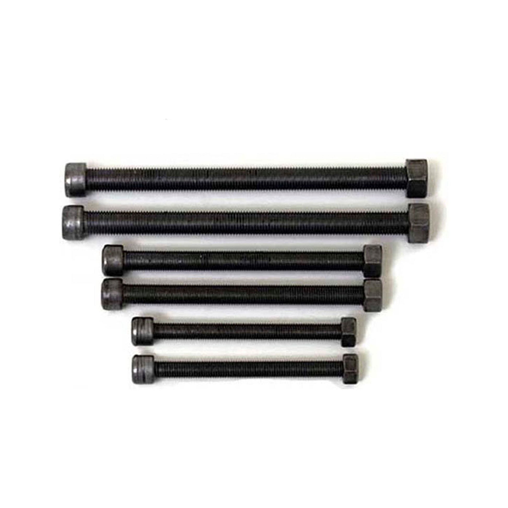 ZONE OFFROAD |  Leaf Spring Center Pins - 5/16 In x 4 In   I ZONU3010, black bolts collection for automotive use.