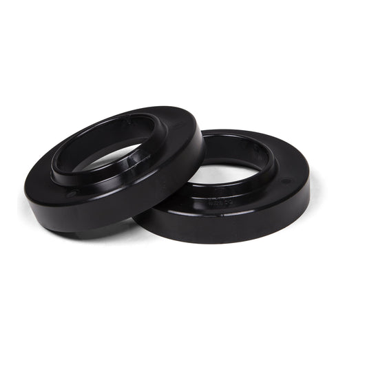 ZONE OFFROAD |  3/4 Inch Coil Spring Spacers   I ZONJ2101 - Black coil spring spacers for Jeep Wrangler and Gladiator.