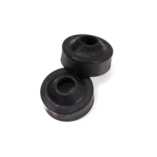 ZONE OFFROAD | 2" Rear Coil Spring Spacers I ZONJ2218 - Durable rubber spacers for rear lift installation.