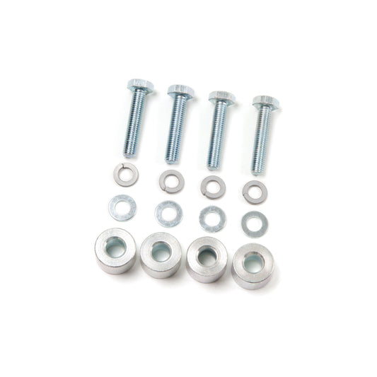 ZONE OFFROAD |  3/4" Transfer Case Drop Kit   I ZONJ5005 hardware including bolts, washers, and spacers.