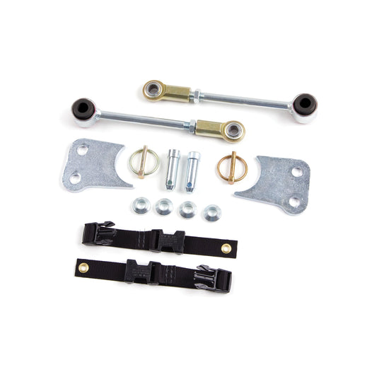 ZONE OFFROAD |  Sway Bar Disconnects   I ZONJ5313 kit including components for vehicle suspension enhancement.