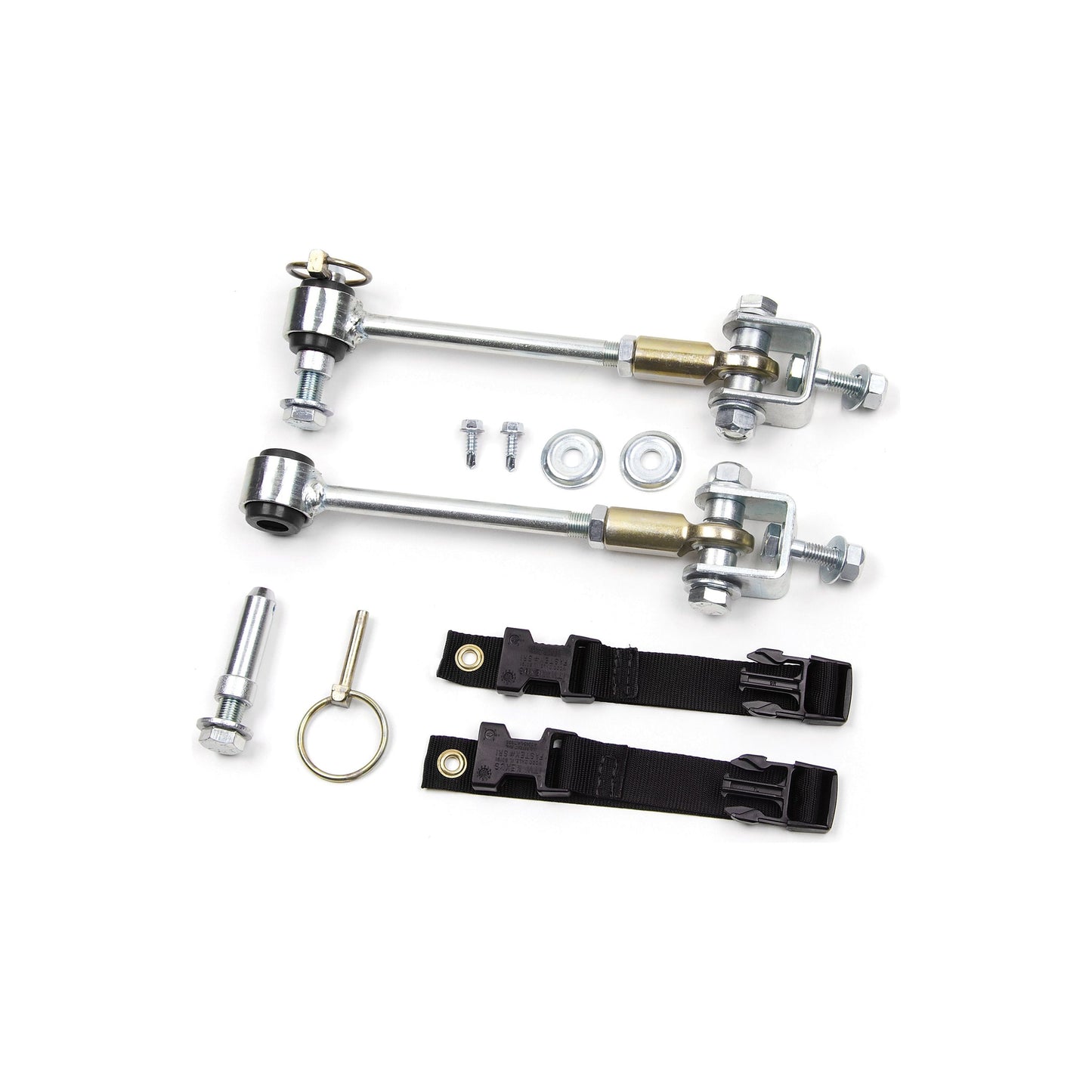 ZONE OFFROAD |  Sway Bar Disconnects   I ZONJ5451 set with adjustable links and hardware for improved suspension travel.