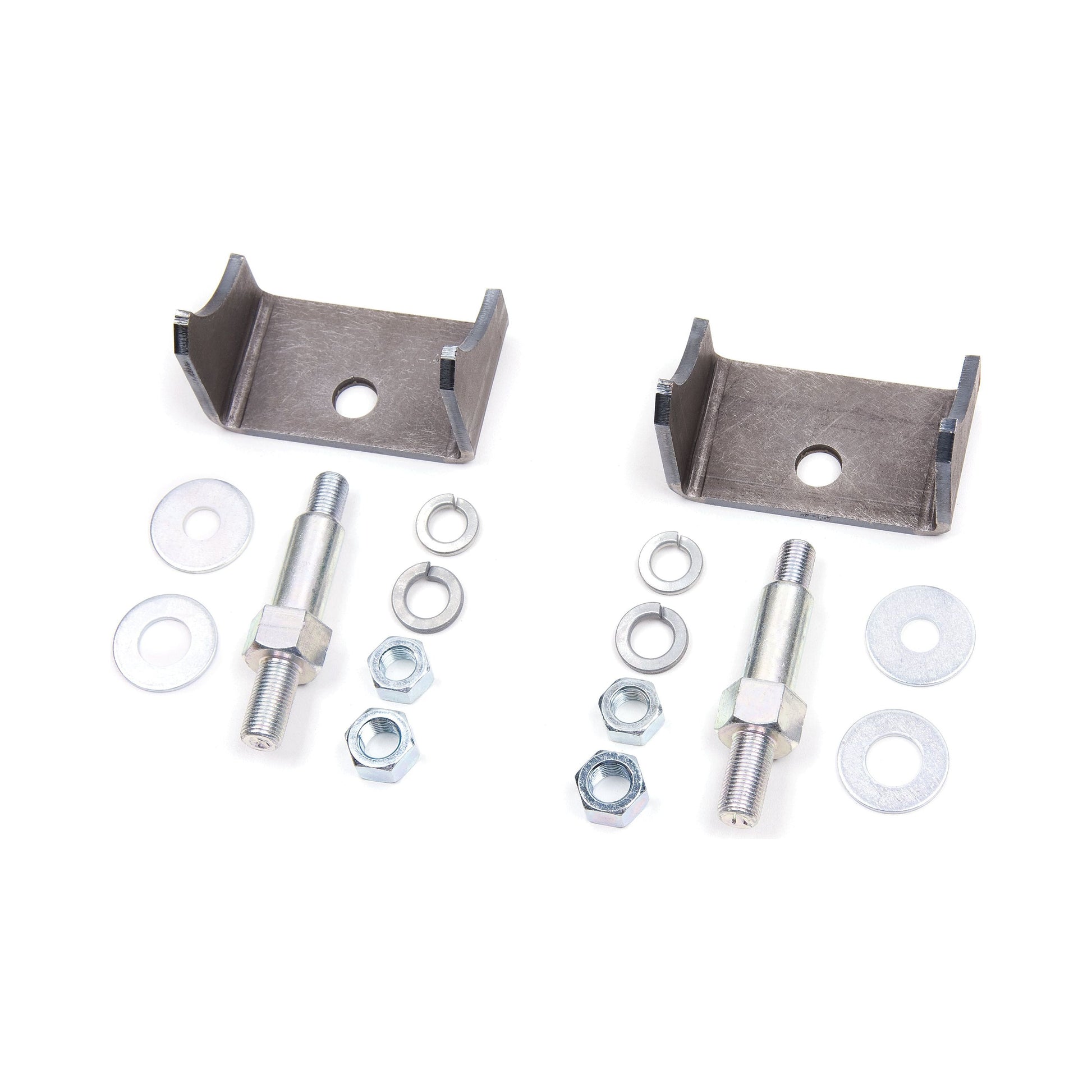 ZONE OFFROAD |  Shock Mount Relocation Kit   I ZONJ5859 components including metal brackets and bolts on a white background.