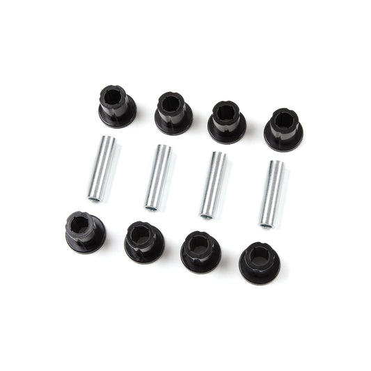 ZONE OFFROAD | Frame Shackle Bushing Kit I ZONJ7010 includes replacement bushings and sleeves for Jeep Wrangler YJ.