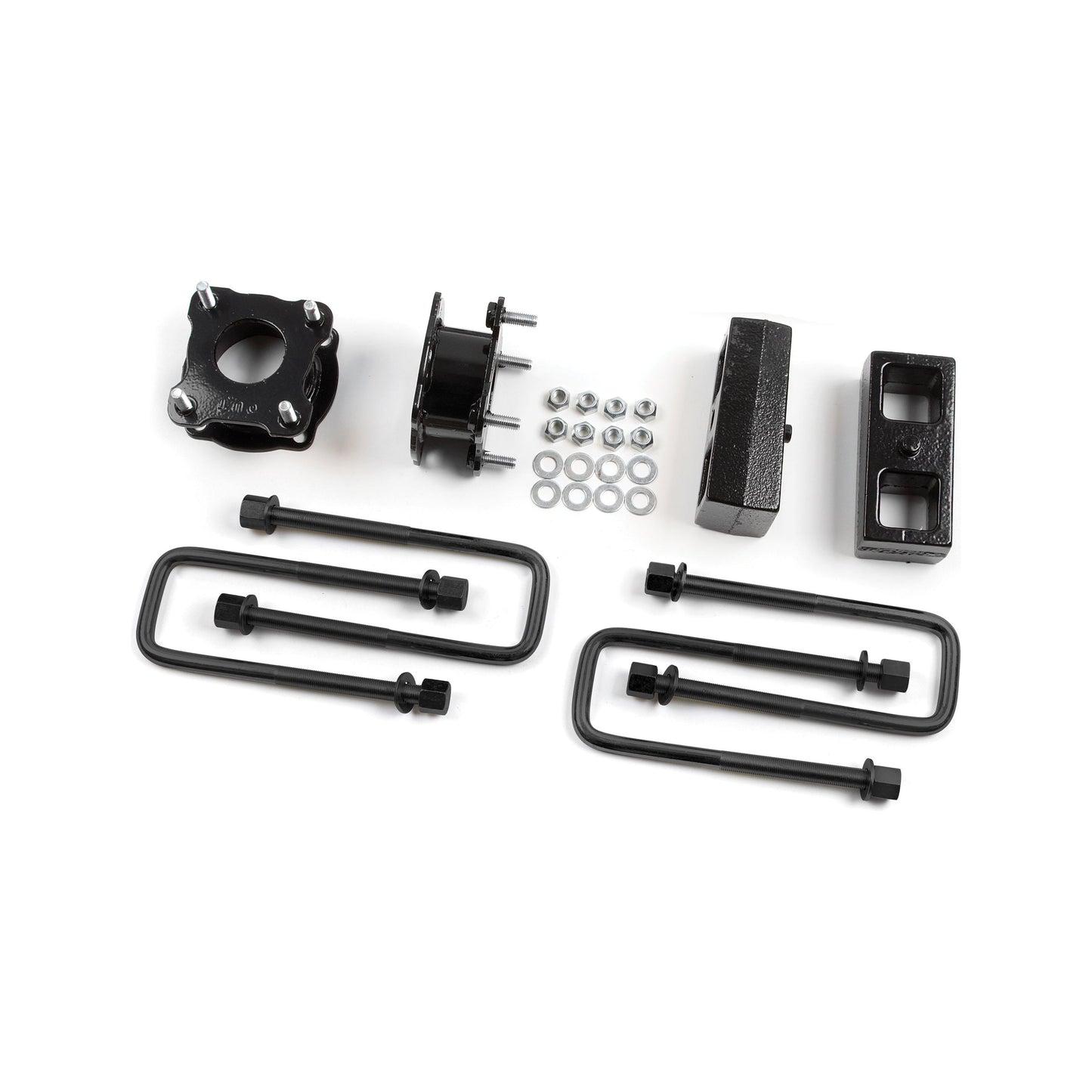 ZONE OFFROAD |  3 Inch Lift Kit   I ZONT1310 components including front spacer and rear lift block.