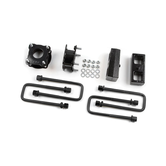 ZONE OFFROAD |  3 Inch Lift Kit   I ZONT1310 components including front spacer and rear lift block.