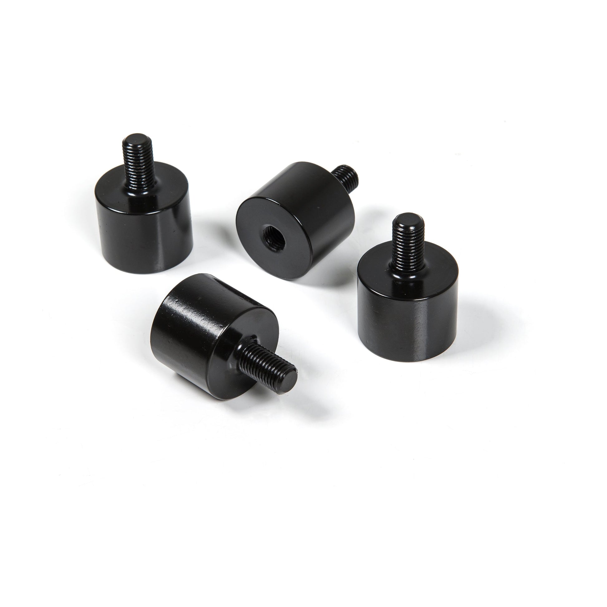 ZONE OFFROAD |  Bump Stop Extension Kit   I ZONT5301, four black bump stop extensions for improved suspension performance.
