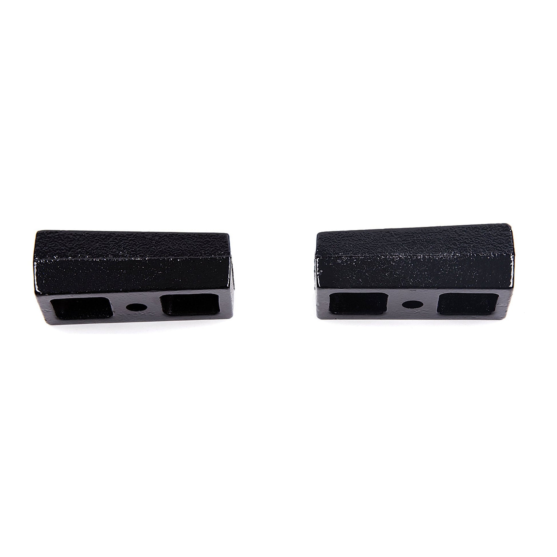 ZONE OFFROAD | 2" Rear / Susp. Lift Blocks - 5/8" Pins I ZONU3021 - high quality cast iron lift blocks in black e-coating.
