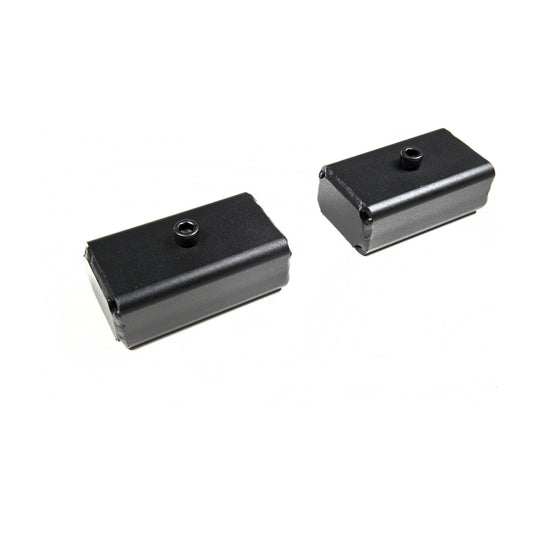 ZONE OFFROAD |  2" Rear Lift Blocks - 18mm Pins   I ZONU3024 - High quality fabricated lift blocks in black finish.