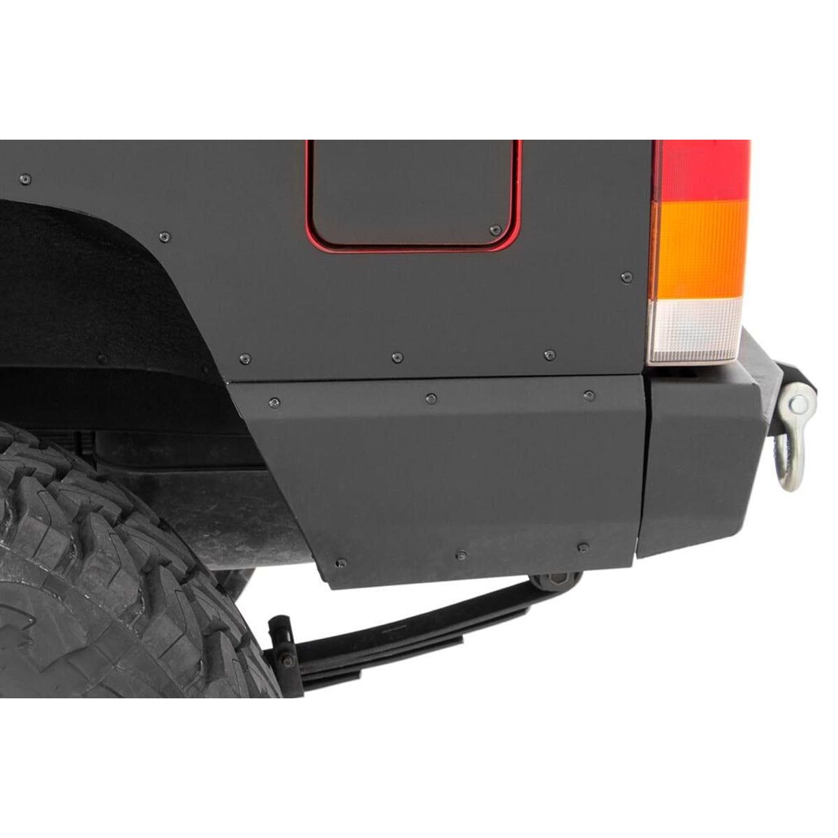 ROUGH COUNTRY Quarter Panel Armor | Rear | Jeep Cherokee XJ 2WD/4WD (1997-2001) | 10572