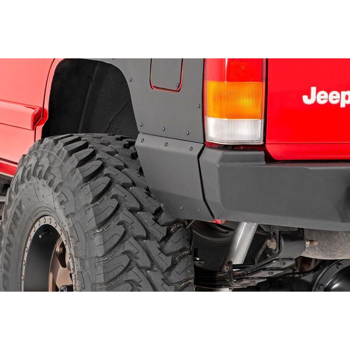 ROUGH COUNTRY Quarter Panel Armor | Rear | Jeep Cherokee XJ 2WD/4WD (1997-2001) | 10572