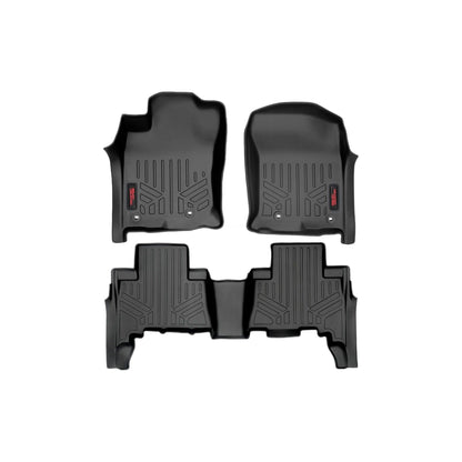 ROUGH COUNTRY Floor Mats | Front and Rear | Toyota 4Runner 2WD/4WD (2013-2024) | M-71313