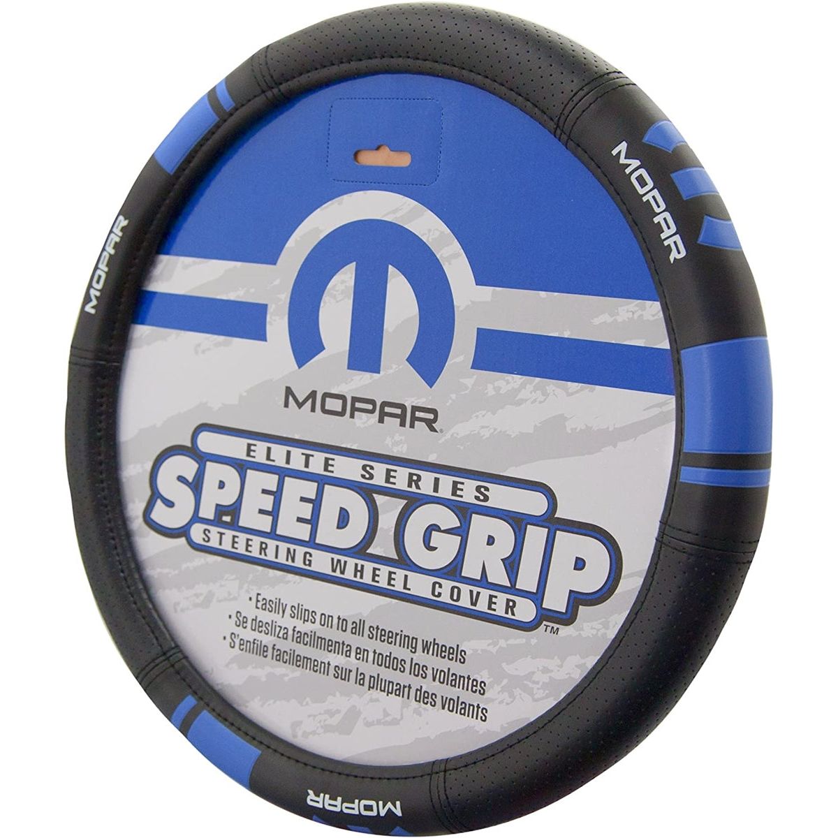 Plasticolor 006761R02 Steering Wheel Cover (Mopar Logo) Universal