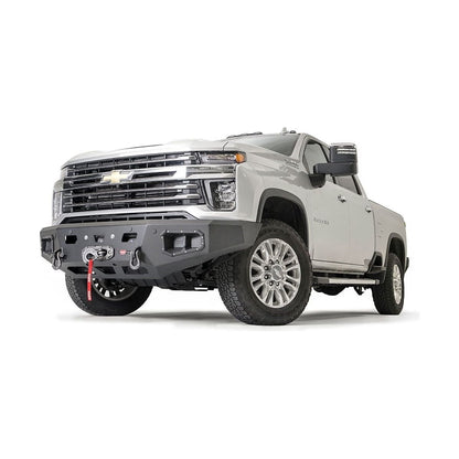 Warn Ascent HD Front Bumper (Black) for 2020-C Chevy Silverado 107004
