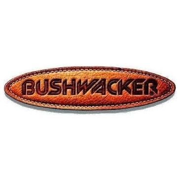 BUSHWACKER | Black Jeep Flat Style Textured Finish 4-Piece Fender Flare Set For 2007-2018 Jeep Wrangler JK Unlimited 4-Door Bushwacker | 10918-08