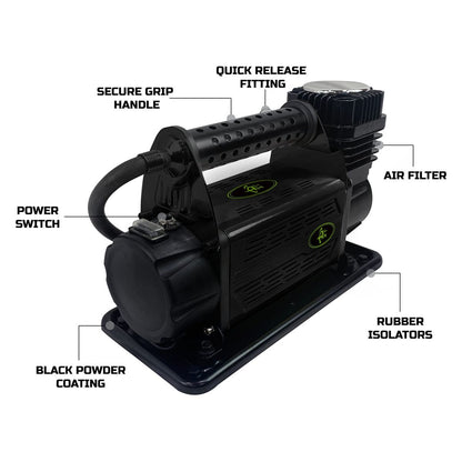 Up Down Air Compressor System 5.6 CFM with Storage Bag, Hose & Attachments  (Universal) 12099917