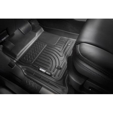Husky Liners | Weatherbeater Front Floor Liners For 2018-2024 Jeep Wrangler JL 2020-2025 Jeep Gladiator Husky Liners | 13021