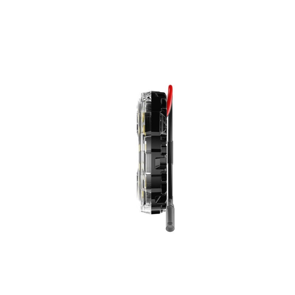 KC HiLites Cyclone V2 LED Single Light - Clear Lens - 5W Flood Beam 1358