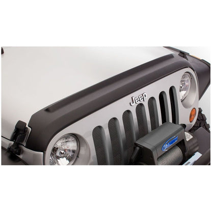BUSHWACKER | Black Trail Armor Hood And Tailgate Protector Set For 2007-2018 Jeep Wrangler JK Bushwacker | 14014