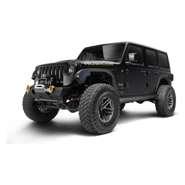 BUSHWACKER | Trail Armor Delete Kit For Trail Armor Fender Delete Kit For 18-23 Jeep Wrangler 2/4 Door Bushwacker | 14097