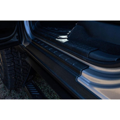 BUSHWACKER | Black Trail Armor Rocker Panel And Sill Plate Covers For 2021-2023 Ford Bronco 4 Door Incl. Side Panels/Sill Plate Cover Bushwacker | 14118