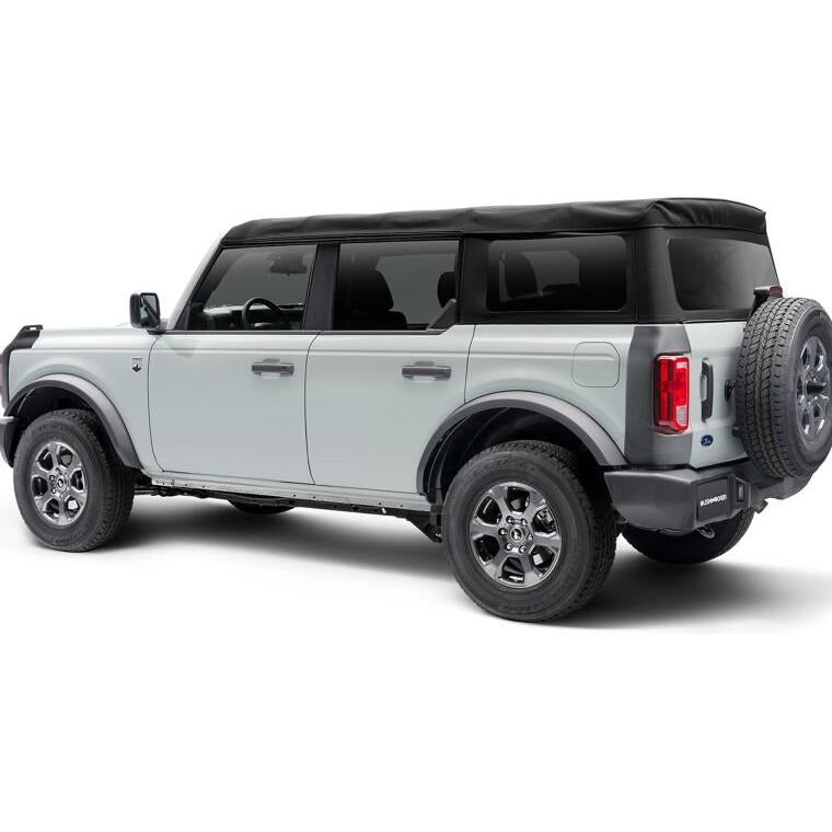 BUSHWACKER | Black Trail Armor Rear Corners For 21-23 Ford Bronco 2 & 4 Dr Bushwacker | 14125