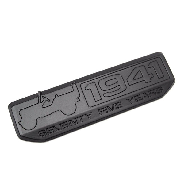 MATTE BLACK "SINCE 1941" BADGES 147