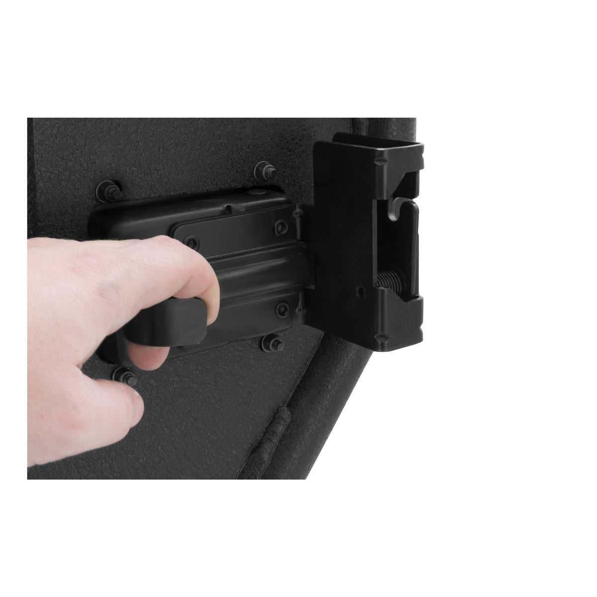Aries Automotive Front Tube Doors (Black) for 2018-C Jeep Wrangler JL - JLU - Gladiator JT 1500200