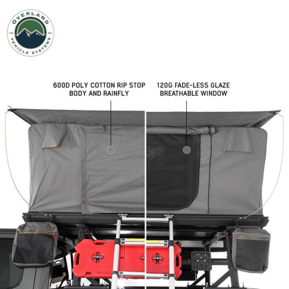 Overland Vehicle Systems Sidewinder Aluminum Side Opening Roof Top Tent 18109901