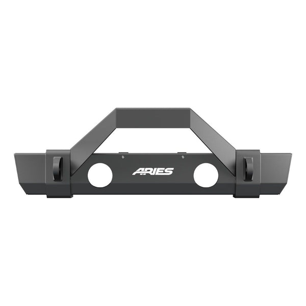 Aries Automotive TrailCrusher Front Bumper with Brush Guard for 2018-C JL - Gladiator JT 2186002