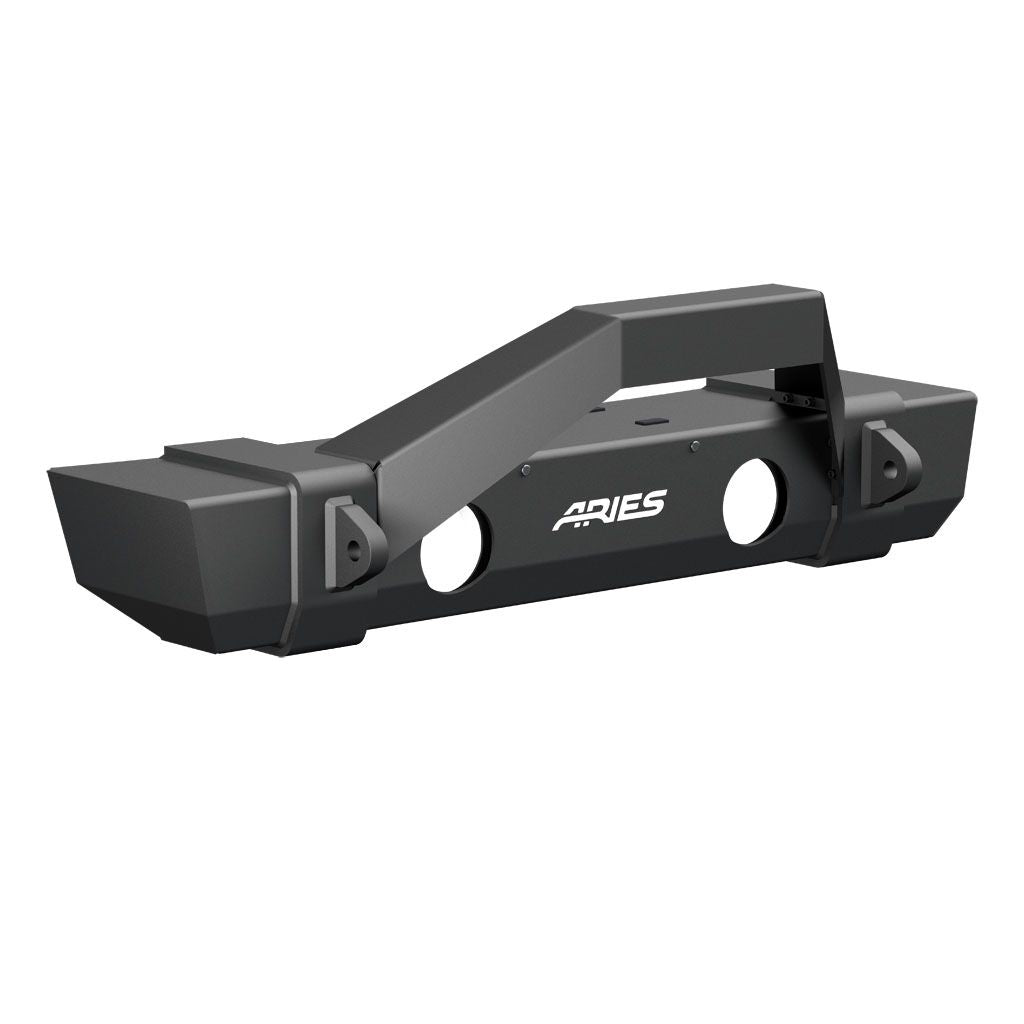Aries Automotive TrailCrusher Front Bumper with Brush Guard for 2018-C JL - Gladiator JT 2186002