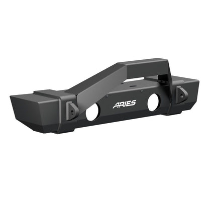 Aries Automotive TrailCrusher Front Bumper with Brush Guard for 2018-C JL - Gladiator JT 2186002