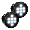 Recon Turn Signal Fender Lights (Smoked) for 2007-2018 JK 264134WHBK