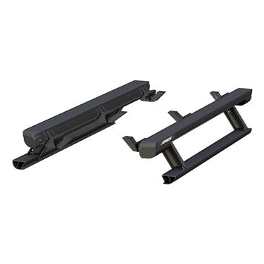 Aries Automotive (Black) ActionTrac Powered Running Boards for Jeep Wrangler JL Unlimited 4 Door Models 3036571