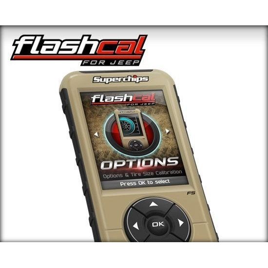 Superchips Flashcal F5 Programmer for 2018-C Jeep Wrangler JL 2 - 4 Door Unlimited Models 3571-JL