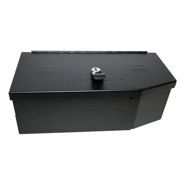 TUFFY | 2020-2026 Jeep Gladiator JT | Compact Underseat Lockbox | Black | Rear | Standard Key | 368-01