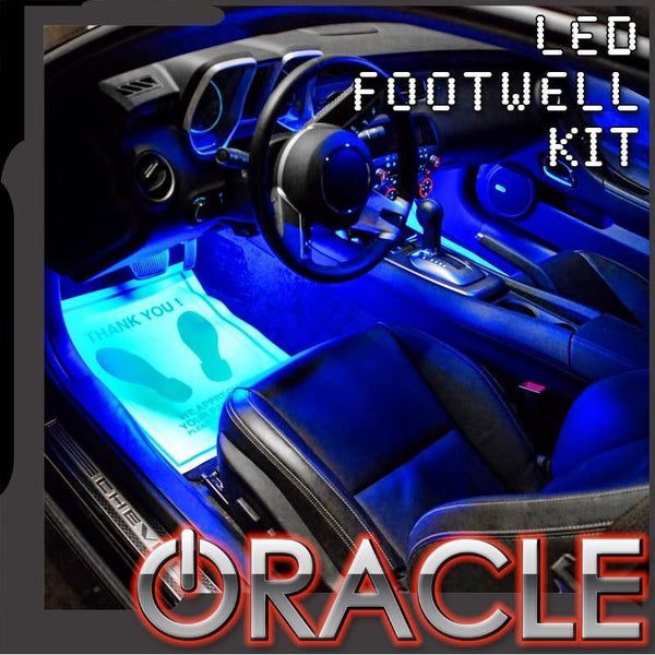 ORACLE Lighting Ambient LED Lighting Footwell Kit for 2018-C Jeep Wrangler JL-Gladiator JT 3805-001